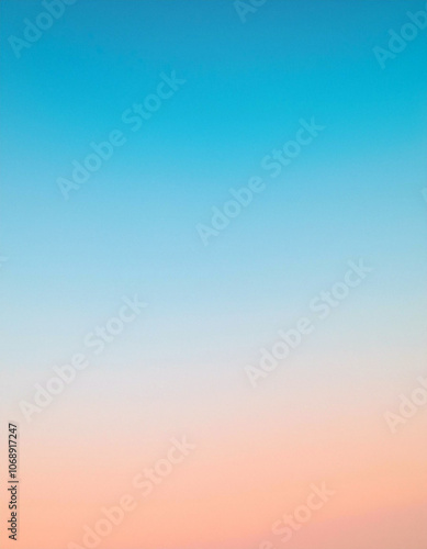 Pastel Sky Gradient Background