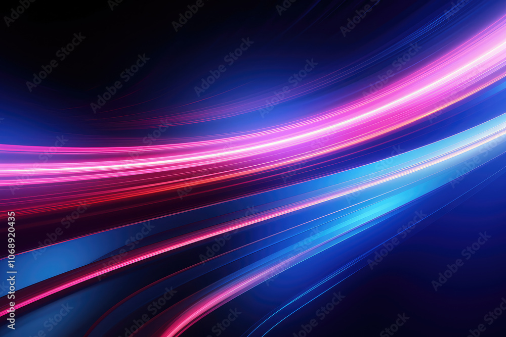 Dynamic Neon Light Streams Background Dynamic Neon Light Streams Background