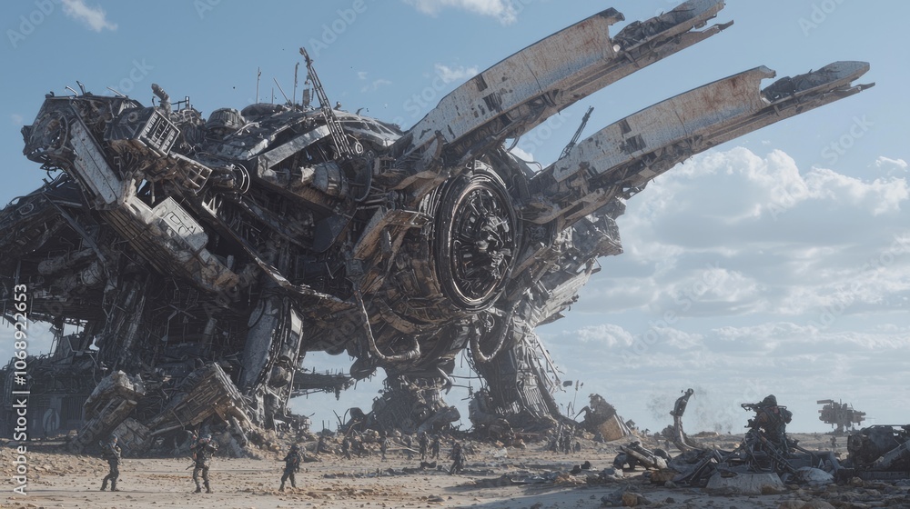 Desolate Chaos: Post-Apocalyptic Scavengers in Intense Resource Raid Amidst Dieselpunk Wasteland Desolate Chaos: Post-Apocalyptic Scavengers in Intense Resource Raid Amidst Dieselpunk Wasteland
