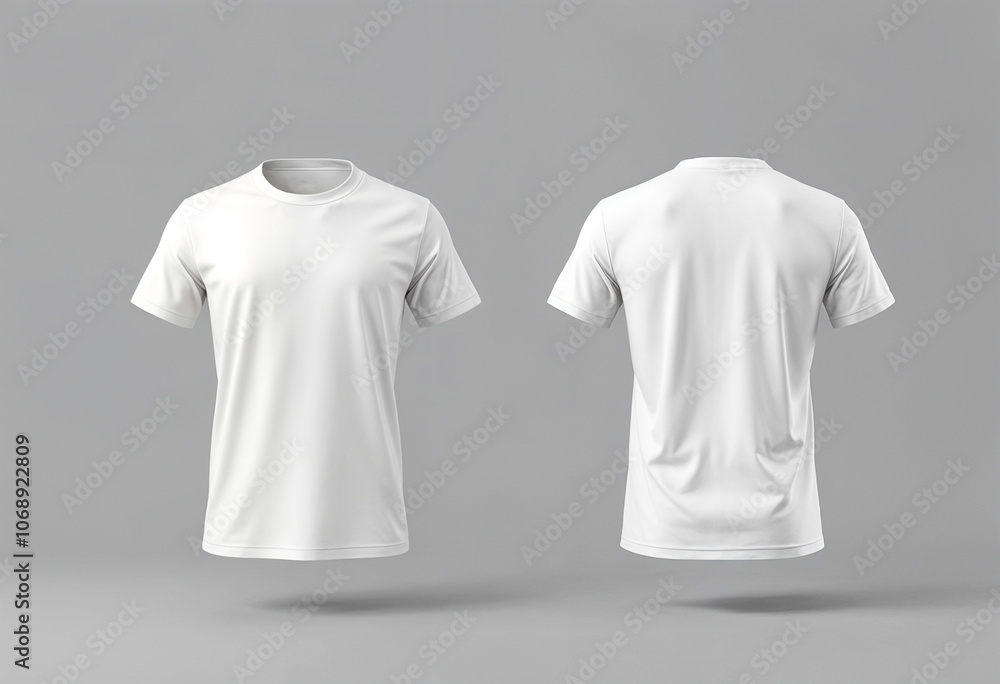 man tshirt mock up, short sleeved tshirts, one front, one back. Suitable for showcasing tshirt designs for both sides. Front and back view available. black, white, grey man tshirt mock up, short sleeved tshirts, one front, one back. Suitable for showcasing tshirt designs for both sides. Front and back view available. black, white, grey