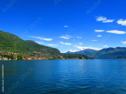 view of lake como , italy