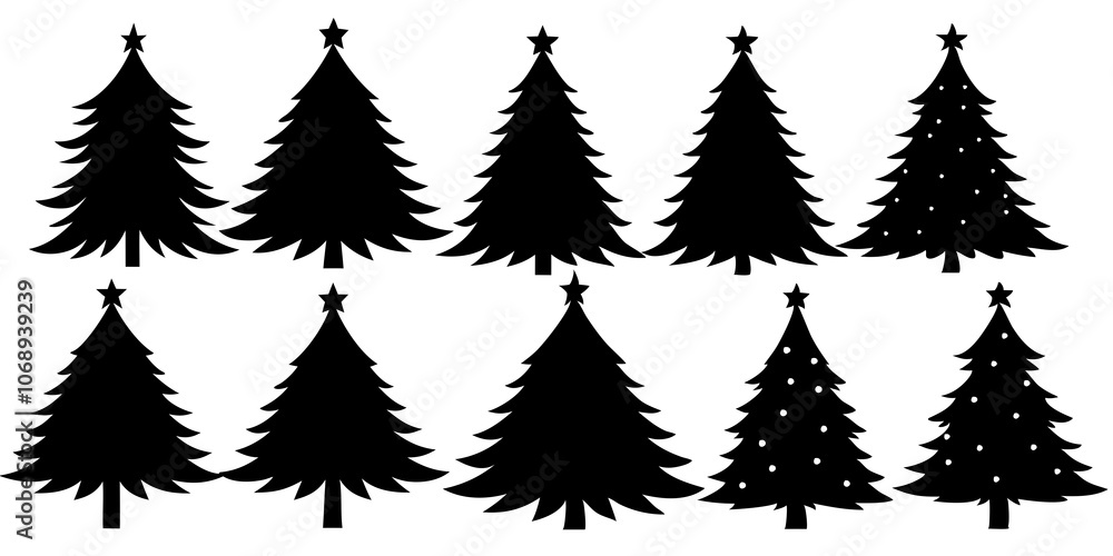 10 Silhouette Christmas Tree Vector, Silhouette Christmas Tree Vector, Christmas Tree Silhouette Vector 10 Silhouette Christmas Tree Vector, Silhouette Christmas Tree Vector, Christmas Tree Silhouette Vector