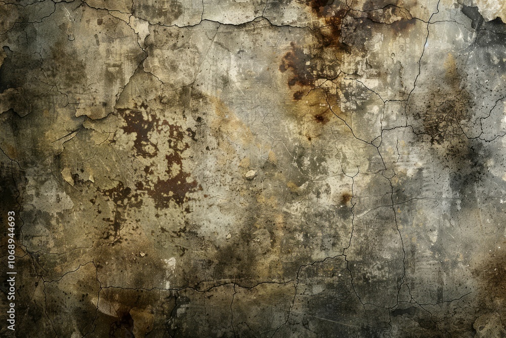 Photo of Toned grungy old plaster surface. Background texture for backdrops or mapping Photo of Toned grungy old plaster surface. Background texture for backdrops or mapping