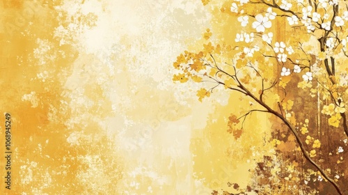 Create a harmonious composition with a blend of yellow, brown, and white in the background, offering a visually appealing yellow brown white backdrop for your creative projects.