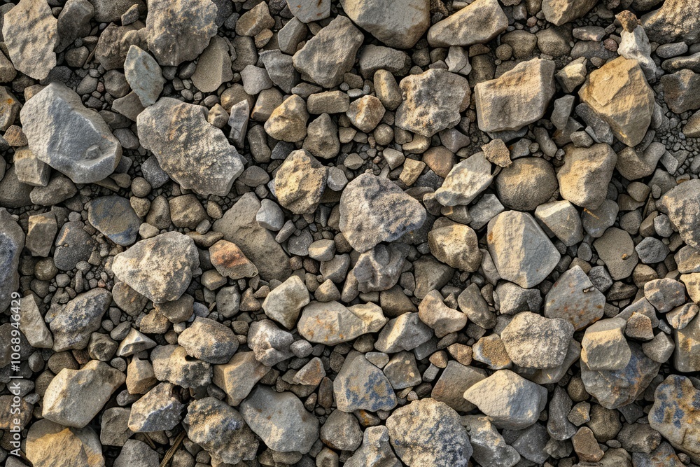 Photo of Grey gravel rock ground debris. Background texture for backdrops or mapping Photo of Grey gravel rock ground debris. Background texture for backdrops or mapping