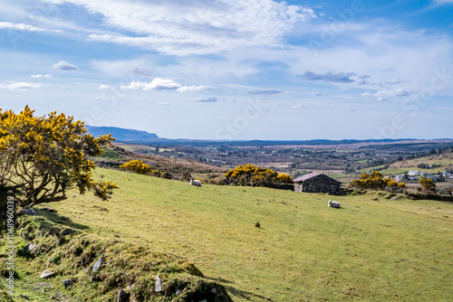 The beautiful landscape at Meenahalla, Glenties, Republic of Ireland photo