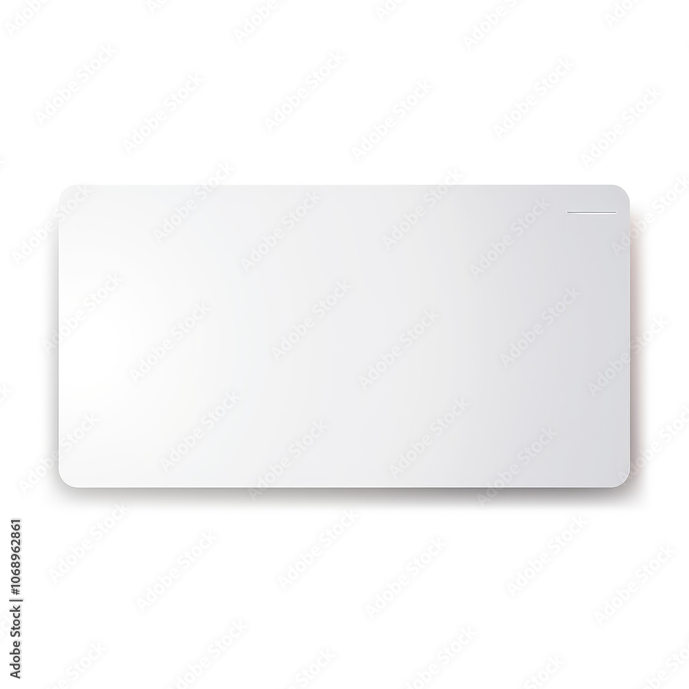 Sleek Modern White Blank Banner Design Sleek Modern White Blank Banner Design