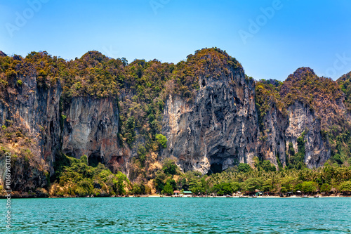 Beach in Krabi Province, Andaman Sea,Thailand.