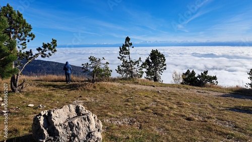 Blick übers Nebelmeer