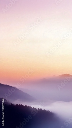 Soft Pastel Sky Gradient Background