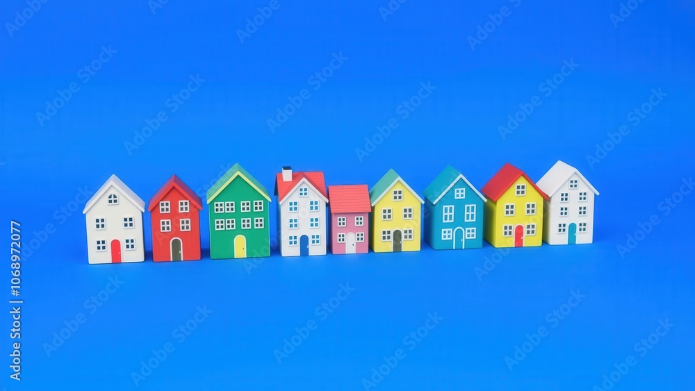 Brighten Up Your Space with Colorful Miniature House Collection Perfect for Home Decor or Office Inspiration Brighten Up Your Space with Colorful Miniature House Collection Perfect for Home Decor or Office Inspiration