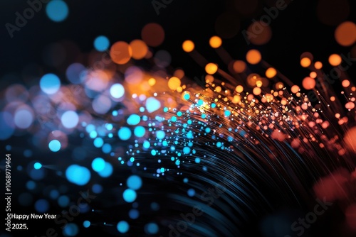 Wallpaper Mural Celebrate the new year with a sparkling dark backdrop for 2025 Torontodigital.ca