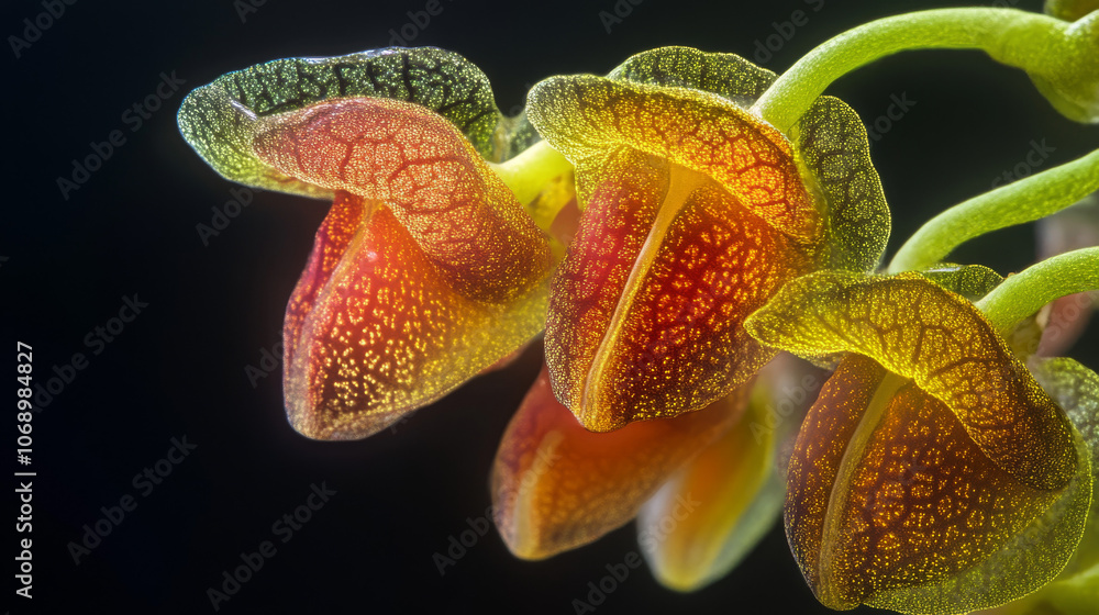 Orchid, Masdevallia, Closeup, Macro, Flower Orchid, Masdevallia, Closeup, Macro, Flower