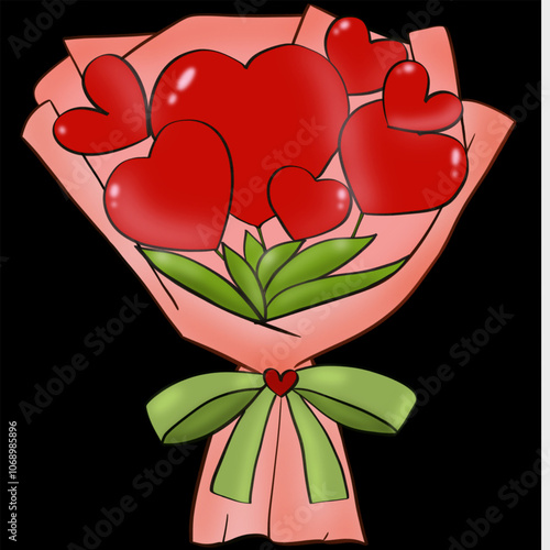 heart of roses