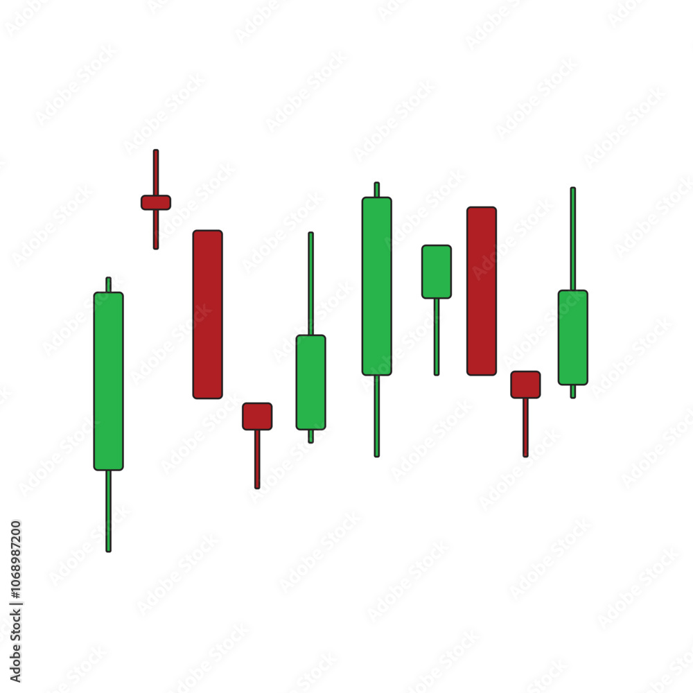 2D normal trend Candlestick chart, financial and stock markets, concept trading cryptocurrency, investment trading, exchange, isometric, financial, index, side way, forex. 2D normal trend Candlestick chart, financial and stock markets, concept trading cryptocurrency, investment trading, exchange, isometric, financial, index, side way, forex.