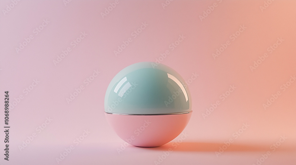 A minimalist pastel sphere, split into two soft tones, on a warm, gradient background. The simple, balanced design evokes calm and modern elegance, ideal for text overlays. A minimalist pastel sphere, split into two soft tones, on a warm, gradient background. The simple, balanced design evokes calm and modern elegance, ideal for text overlays.