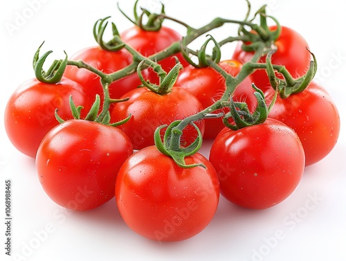 Fresh Red Tomatoes on Vine for Culinary Use