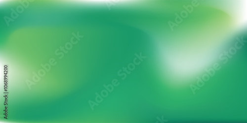 Gradient background in green modern tones arts