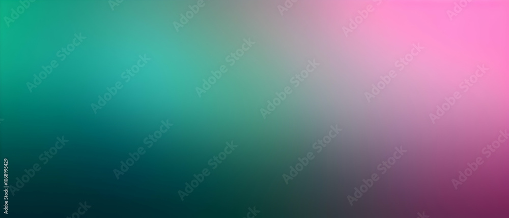 Fototapeta premium Blurred gradient Green to Pink background