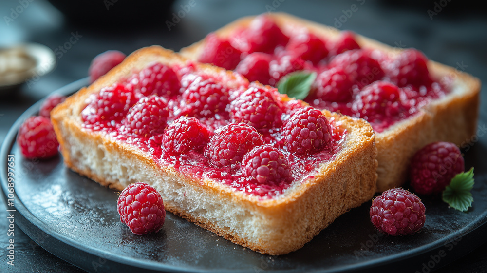 raspberry bread - dessert raspberry bread - dessert