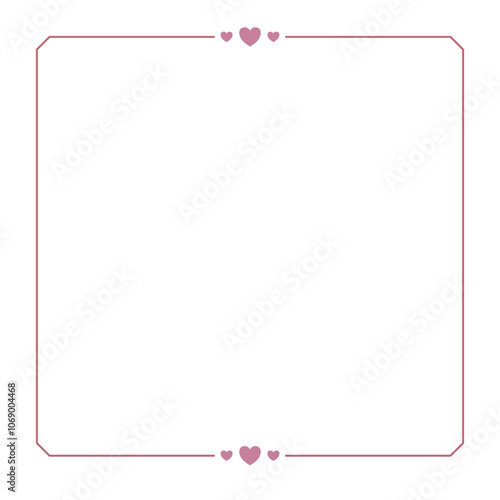 Love Border Frame Romantic Inlove