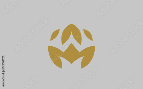 Yoga Lotus Logo - Lorem Ipsum template