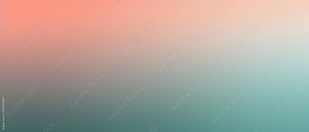 Blurred gradient Coral to Sage background Blurred gradient Coral to Sage background