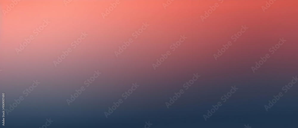 Naklejka premium Blurred gradient Navy to Salmon background