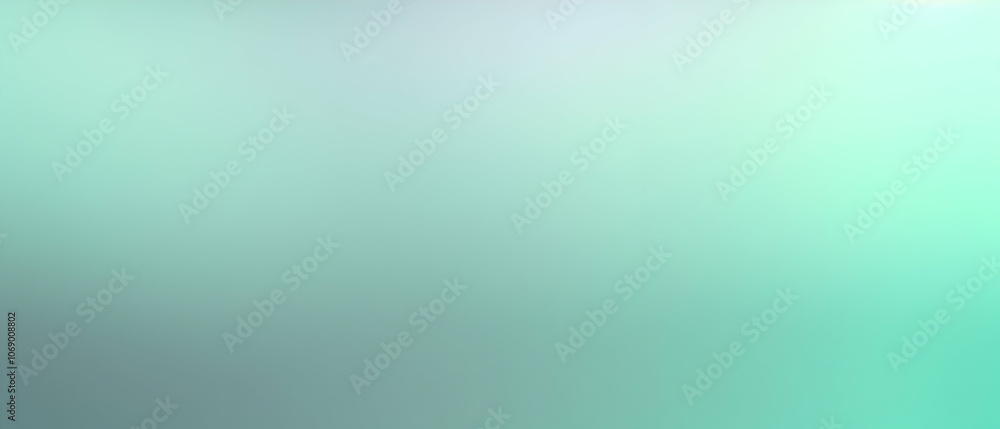 Obraz premium Blurred gradient Mint to Gray background