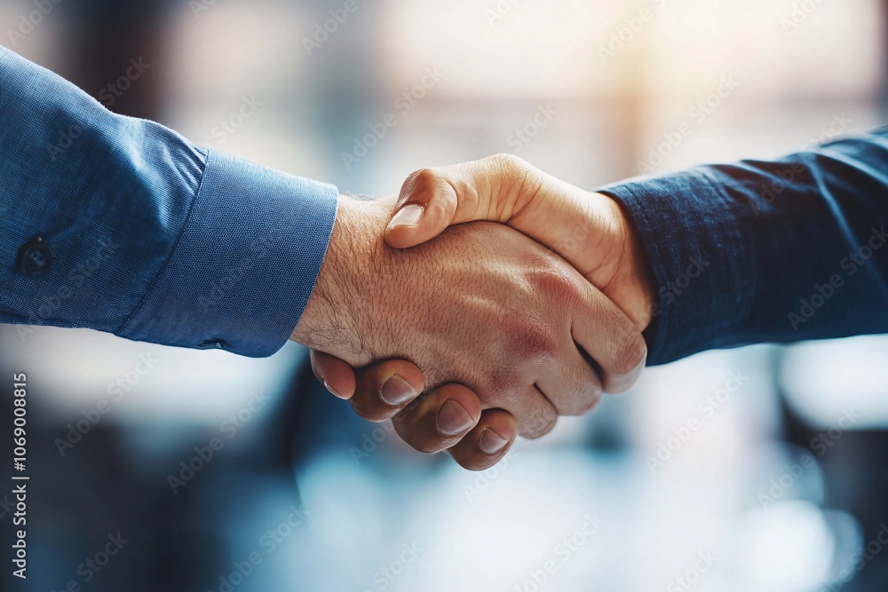 Handshake: Symbol of Agreement and Success in Business Handshake: Symbol of Agreement and Success in Business