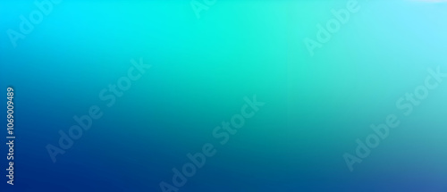 Blurred gradient Cobalt to Mint background