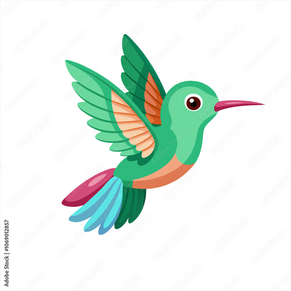 Cute nightingale bird cartoon vector Cute nightingale bird cartoon vector