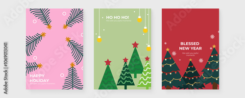 Wallpaper Mural Colorful Holiday Greeting Cards with Festive Designs and Messages Torontodigital.ca