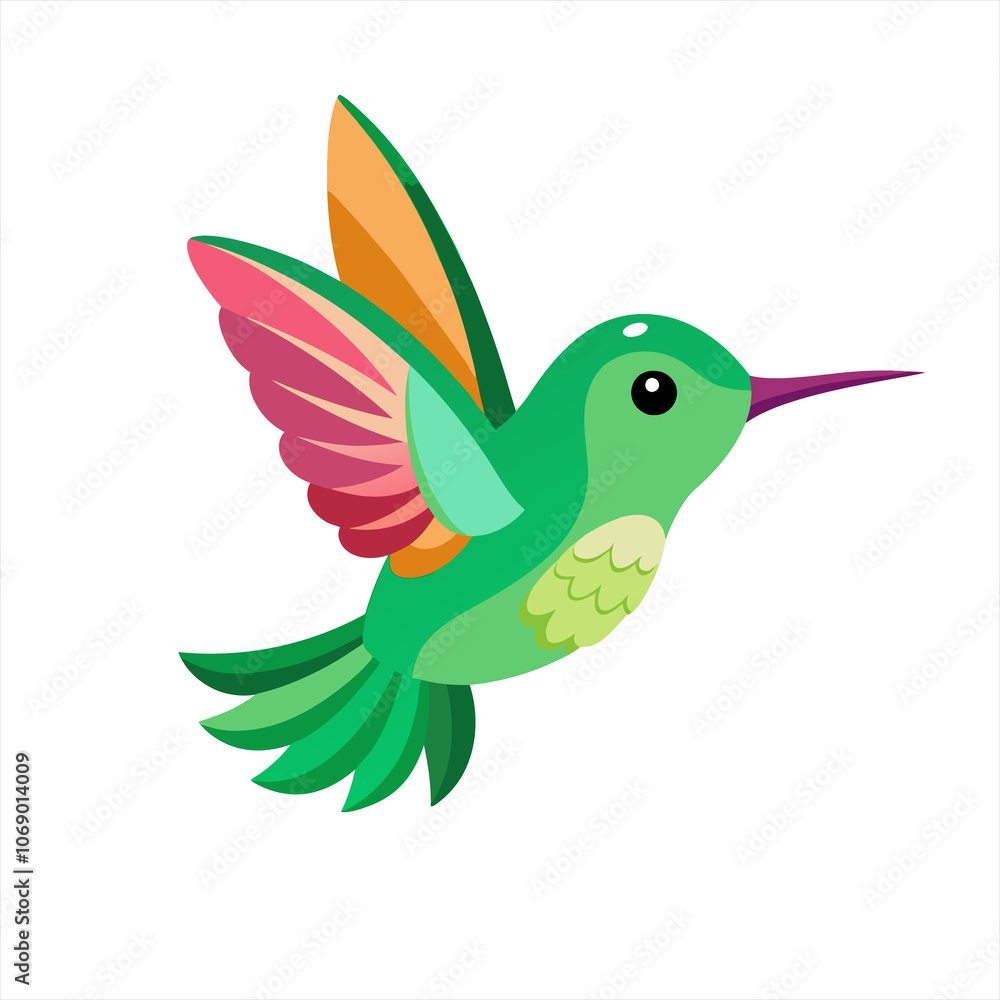Cute nightingale bird cartoon vector Cute nightingale bird cartoon vector