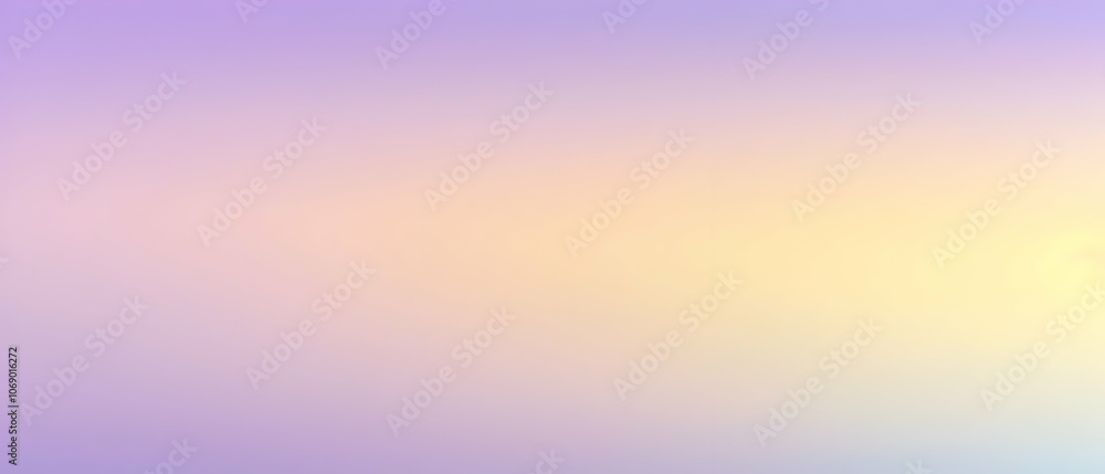 Naklejka premium Blurred gradient Lavender to Lemon background