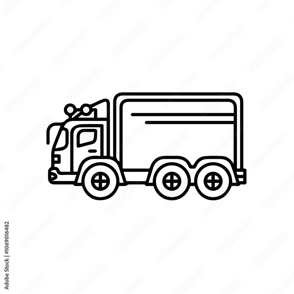 Truck icon symbol vector illustration Truck icon symbol vector illustration