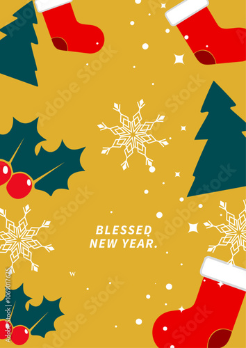 Festive Christmas with Decorative Elements