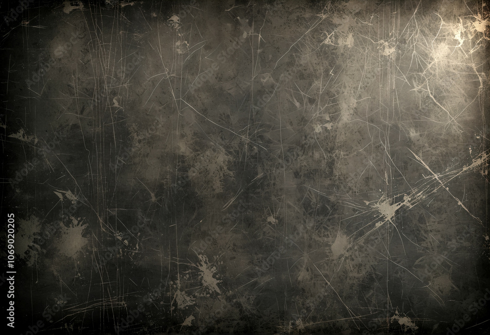 Uneven tonal black background with numerous scratches, blemishes, dirt Uneven tonal black background with numerous scratches, blemishes, dirt
