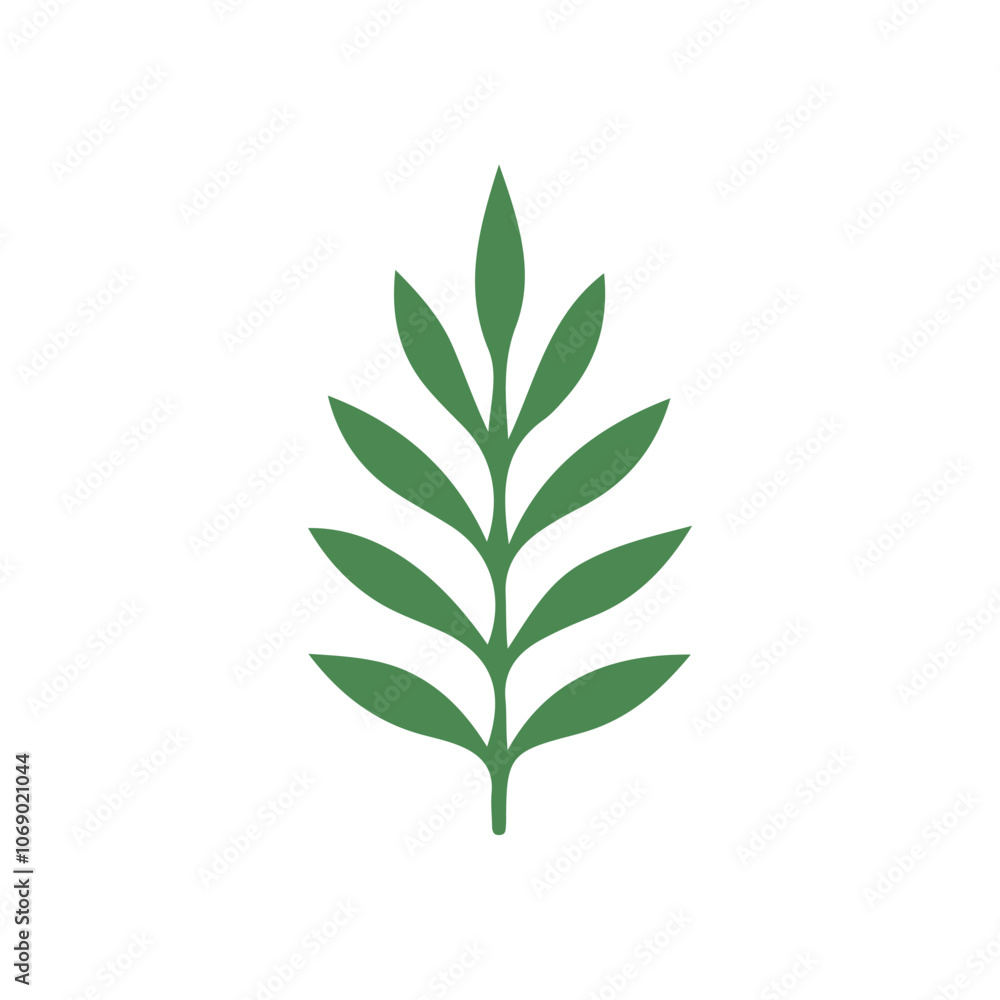 Unique Leaf Logo Unique Leaf Logo