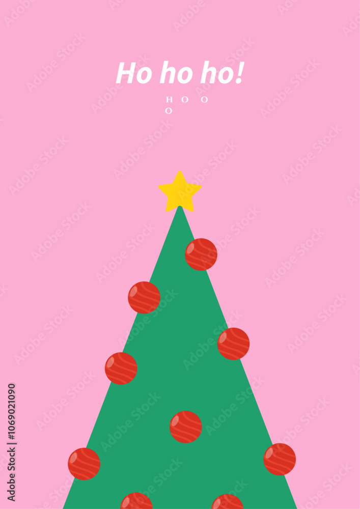 Festive Christmas Card with Love and Joy Message. Perfect for holiday greetings and sharing season's cheer Festive Christmas Card with Love and Joy Message. Perfect for holiday greetings and sharing season's cheer