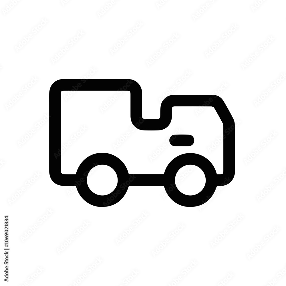 Truck icon symbol vector illustration Truck icon symbol vector illustration