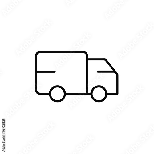 Truck icon symbol vector illustration