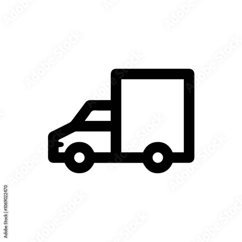 Truck icon symbol vector illustration