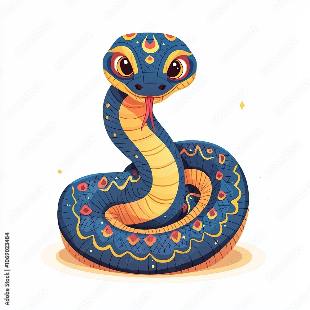 Fototapeta premium 2025 Chinese Lunar Year of the Snake