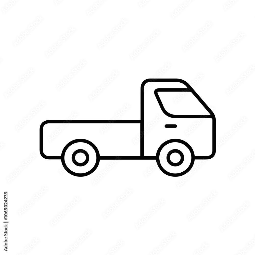 Truck icon symbol vector illustration Truck icon symbol vector illustration