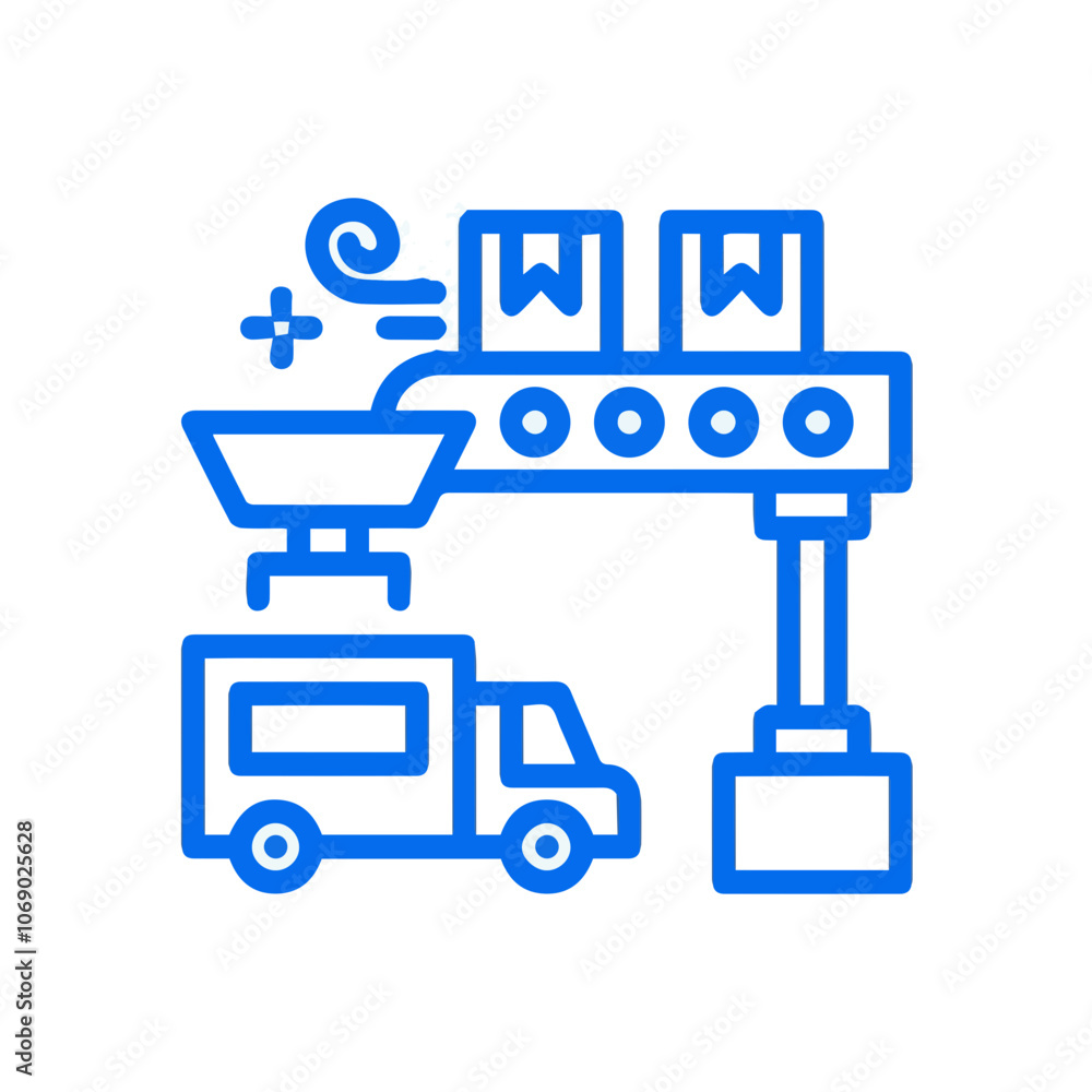 Truck icon symbol vector illustration Truck icon symbol vector illustration