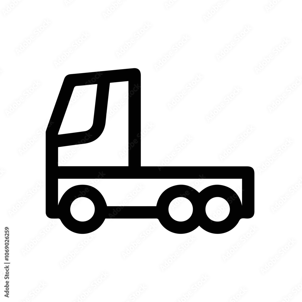 Truck icon symbol vector illustration Truck icon symbol vector illustration