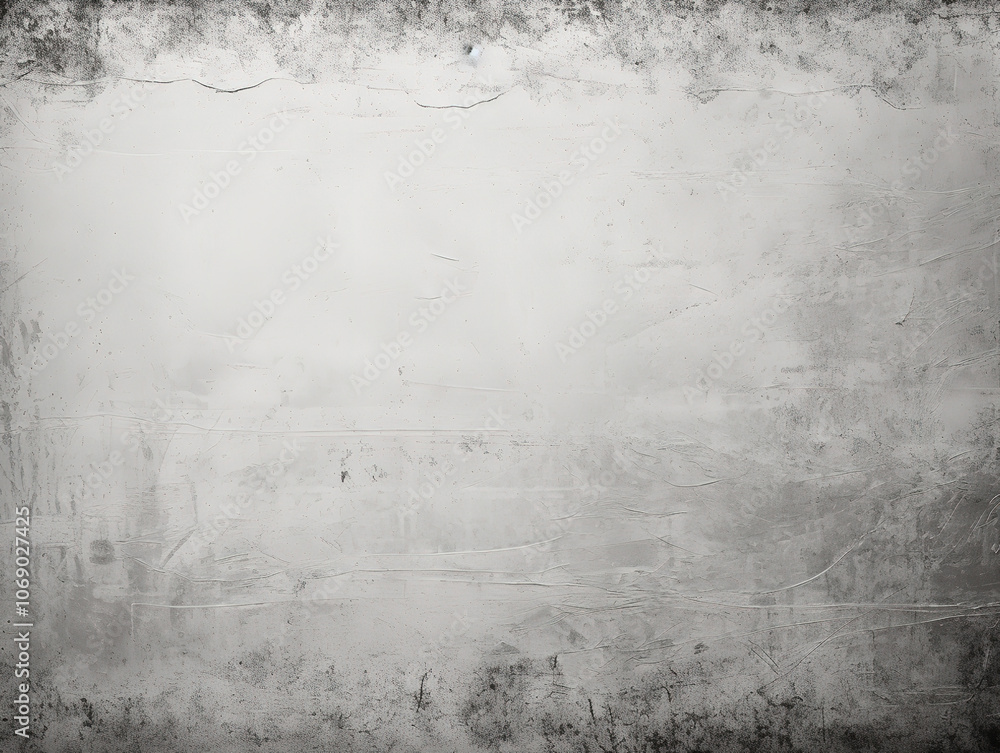 Fototapeta premium Grunge Empty Film Background Frame with Vignette Border