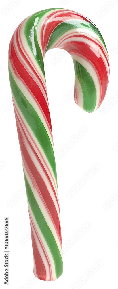 Fototapeta premium PNG Candy cane Christmas sweets.