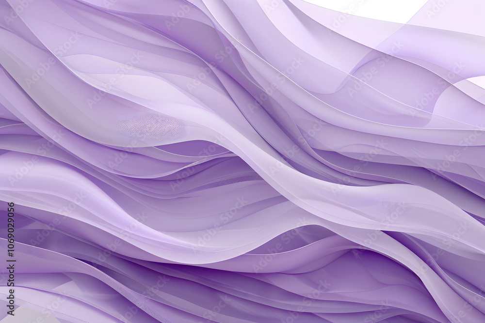 Obraz premium abstract background, lilac shades, transparent fabric texture
